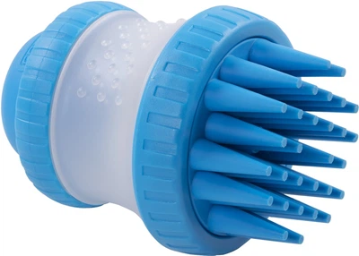 Щітка Dexas ScrubBuster Pro Blue з ємністю для шампуню Блакитна (PW73022-2194)
