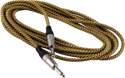 Инструментальный кабель RockCable RCL30203 TC D/Gold Instrument Cable - Vintage Tweed (3m)