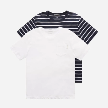 Набір підліткових футболок 2 шт для хлопчика Tom Tailor 1032150 140см Різнокольоровий (4065308779627)