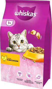 Сухий корм для котів Whiskas 1+ курка 1.9 кг (5900951291814)