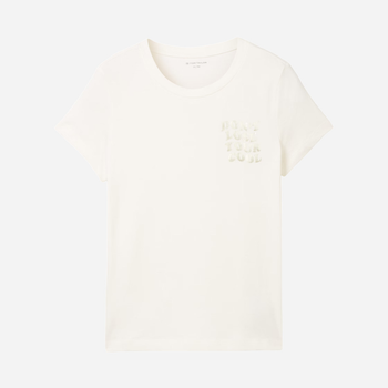 Młodzieżowa koszulka dla dziewczynki Tom Tailor 1040393 176 cm Biała (4067261930671)