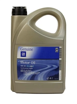 Моторное масло GM 5W-30 Dexos-2 Genuine 4л (93165556)