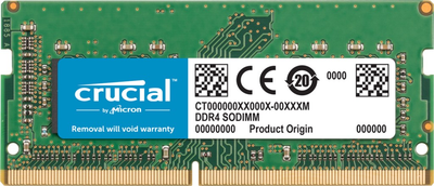 Pamięć Crucial SODIMM for Mac DDR4-2666 16384MB PC4-21300 (CT16G4S266M)