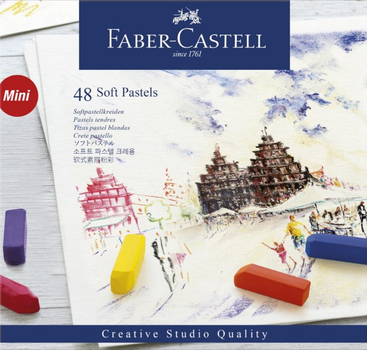 Pastele miękkie mini Faber Castell Creative Studio Quality 48 kolorów (4005401282488)