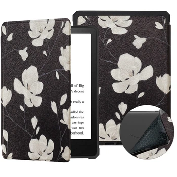 Чохол Galeo TPU Print для Amazon Kindle Paperwhite 11th Gen 6.8" (2021) Magnolia Black