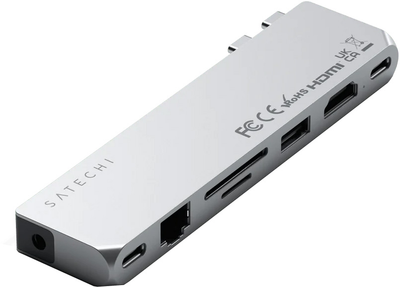 USB-C хаб Satechi Pro Hub Max Silver (ST-UCPHMXS)