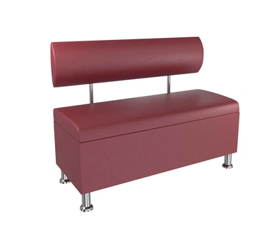 Диван BNB Флеш с ящиком 1200x540x780 Бордовый