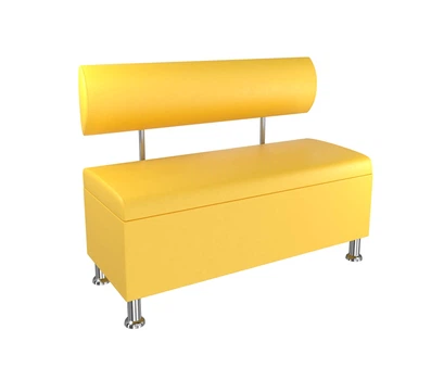 Диван BNB Флеш с ящиком 1000x540x780 Желтый