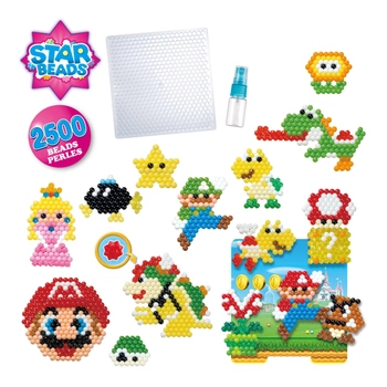 Мозаїка Aquabeads Epoch Creation Cube Super Mario 2500 деталей (5054131317747)