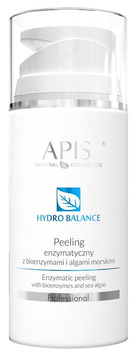 Peeling enzymatyczny Apis Hydro Balance z bioenzymami i algami morskimi 100 ml (5901810000011)