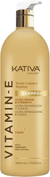 Шампунь Kativa Vitamin E Biotin & Bambus Shampoo 1000 мл (7750075061446)