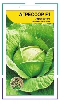 Капуста Агрессор F1 - 20 сем. А. (Syngenta).