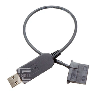 Кабель питания Ewell USB to Mole, 12v, 90см (EW573)