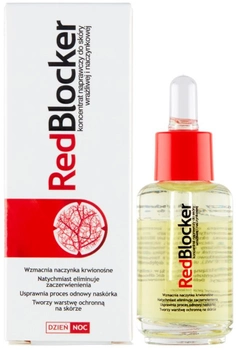 Koncentrat RedBlocker naprawczy do skóry wrażliwej i naczynkowej na dzień i na noc 30 ml (5902802702203)