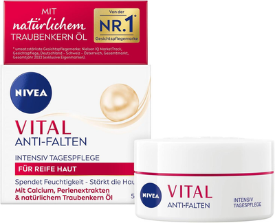 Krem do twarzy Nivea Vital Intensive Pro odżywczy na dzień SPF 15 50 ml (4005900715869)