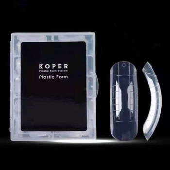 Верхние формы для наращивания ногтей Koper Plastic Form №3
