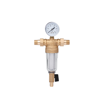 Фильтр самоочищающийся Karro 1/2" 88044 прозрачный, в коробке