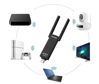 USB ретранслятор усилитель WiFi сигнала репитер Pix-Link