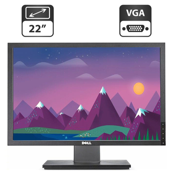 Монитор Dell UltraSharp 2209WAf / 22" (1680x1050) TN / USB, VGA, DVI / VESA 100x100 б/у