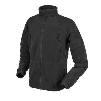 Куртка Helikon-Tex STRATUS - Heavy Fleece, Black M/Regular (BL-STC-HF-01)