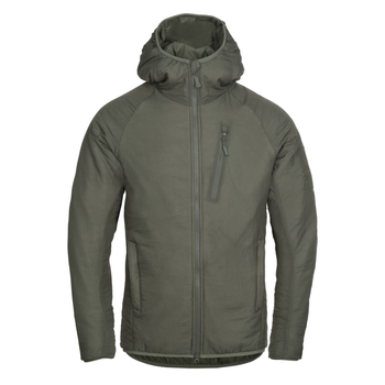 Куртка Helikon-Tex WOLFHOUND Hoodie® - Climashield® Apex 67g, Alpha green XS/Regular (KU-WLH-NL-36)