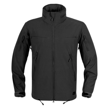 Куртка Helikon-Tex Cougar Qsa + Hid - Soft Shell Windblocker, Black XL/Regular (KU-CGR-SM-01)