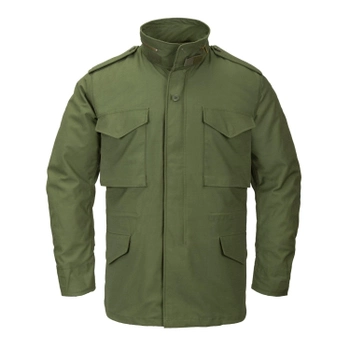 Куртка Helikon-Tex M65 - NyCo Sateen, Olive green 3XL/Regular (KU-M65-NY-02)