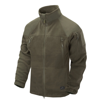 Куртка Helikon-Tex STRATUS - Heavy Fleece, Taiga green S/Regular (BL-STC-HF-09)