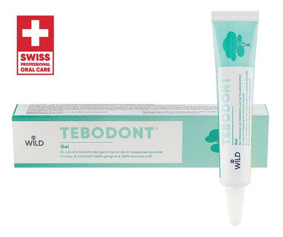 Зубная паста гель Dr. Wild Tebodont с маслом чайного дерева 18 мл |Швейцарское качество