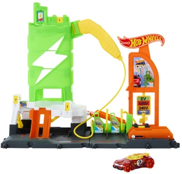 Ігровий набір Hot Wheels City Заправна станція для суперзарядки (0194735195107)