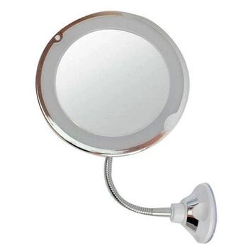 Дзеркало з підсвічуванням My Flexible Mirror косметологічне на гнучкій ніжці десятикратне збільшення 10Х (4804FLXMRR) TIN66