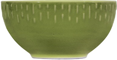Чаша Aida Life in Colour Confetti Olive з рельєфною порцеляною 14 см (5709554134074)