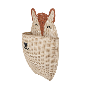 Кошик для зберігання Bloomingville Mini Gerti Wall Basket Nature Rattan (5711173305216)