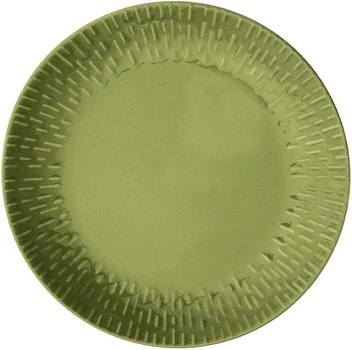 Тарілка обідня Aida Life in Colour Confetti Pistachio з рельєфною порцеляною 23 см (5709554134845)