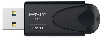 Накопитель PNY Attache 4 1TB USB 3.1 Black (FD1TBATT431KK-EF)