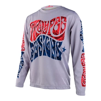 Джерси TLD Young FLOWLINE LS JERSEY Tripper [Cement] S