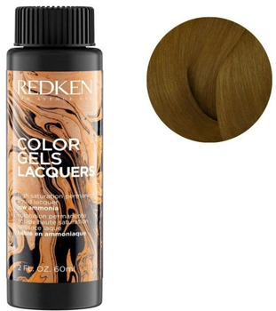 Zestaw lakierów żelowych do włosów Redken Color Gels Lacquers 10 Minutos 6NW - 6.03 Warm Natural 3 x 60 ml (3474637141639)