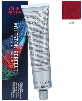 Стійка фарба для волосся Wella Koleston Perfect Me + Special Mix 0 - 65 Violet Mahogany 60 мл (8005610711539)