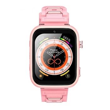 Детские смарт часы XO H130 4G GPS Розовый