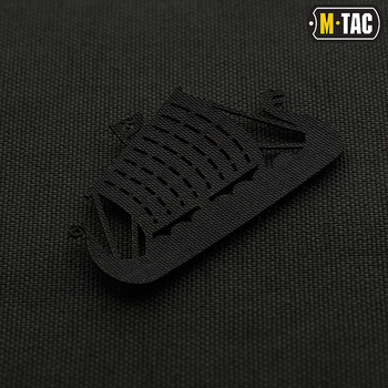 M-Tac нашивка Драккар наскрізна Laser Cut Black