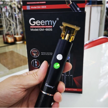 Профессиональная окантовочная машинка GEEMY GM-6605 для стрижки волос . окантовки , бороды и усов .