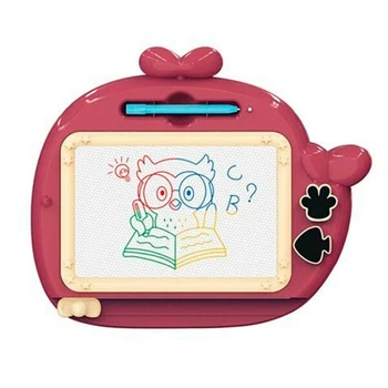 Доска для рисования магнитная DIY TOYS "Кит" 31х25.5см бордо (CJ-3974315)