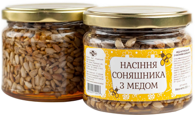 Семена подсолнечника с медом Пригощайся 320 г (0.32 кг) (HON-0006-0320)