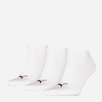 Набір чоловічих шкарпеток 3 пари Puma Cushioned Sneaker 3P Unisex 90794202 39-42 Білий (8720245028837)