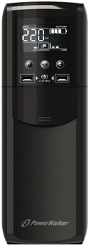 UPS PowerWalker VI 600 CSW FR 600VA (360W) Black