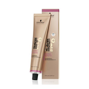 Rozjaśniacz do włosów neutralizujący Schwarzkopf Blondme Pastel Toning T - Brown Mahogany 60 ml (4045787931105)