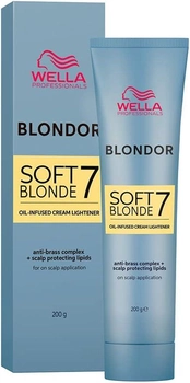 Rozjaśniacz do włosów w kremie Wella Blondor Soft Blonde Cream 200 g (8005610586724)