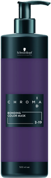 Маска для фарбування волосся Schwarzkopf Chroma Id 3 - 19 Dark Brown Ash Violet 500 мл (4045787532838)