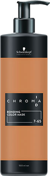 Маска для фарбування волосся Schwarzkopf Chroma Id 7 - 65 Medium Blonde Chocolate Gold 500 мл (4045787532258)