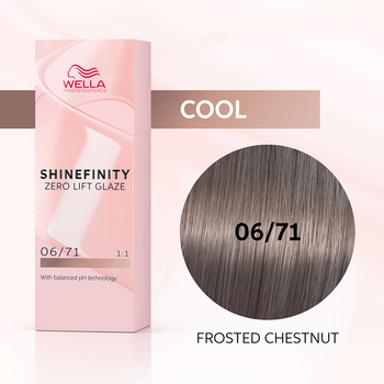 Glazura koloryzująca do włosów Wella Shinefinity Zero Lift Glaze 06 - 71 Dark Sand Ash Blonde 60 ml (4064666057439)